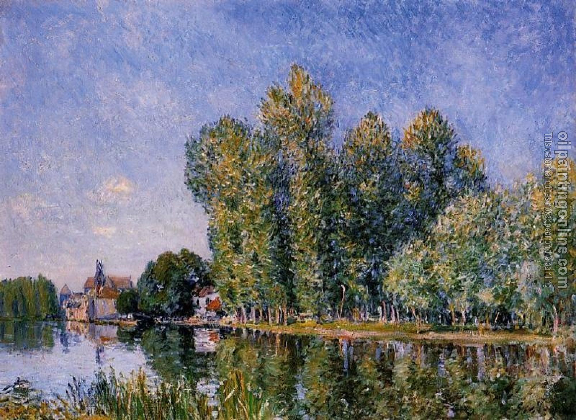 Sisley, Alfred - The Loing at Moret